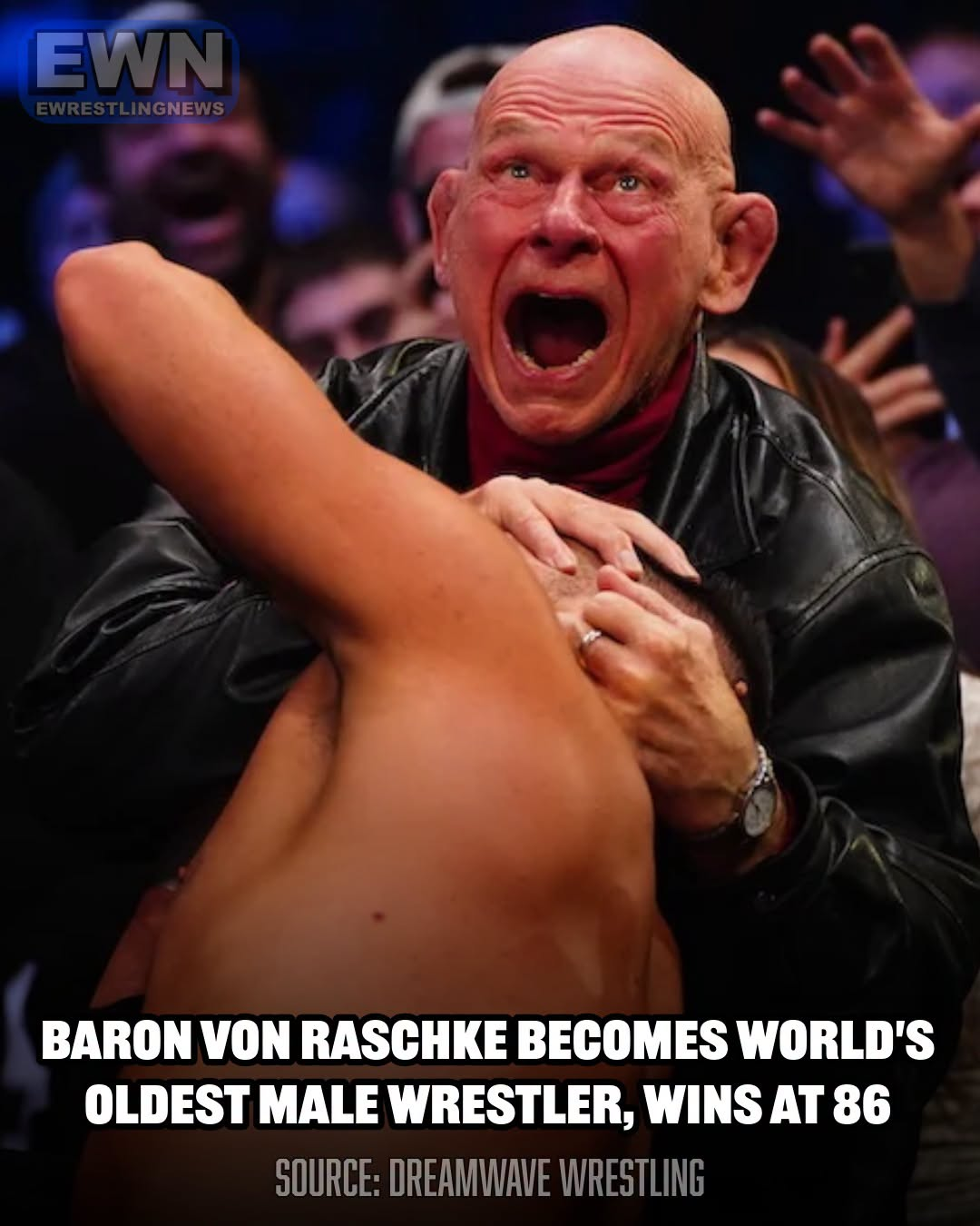 Baron Von Raschke Becomes World's Oldest Male Wrestler, Wins at 86