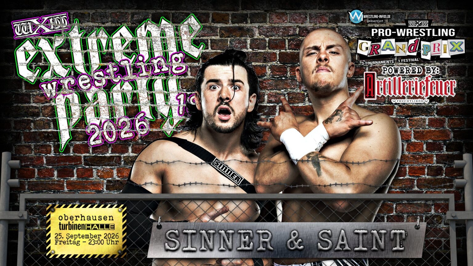 Sinner & Saint Scheduled for wXw Germany Show in September