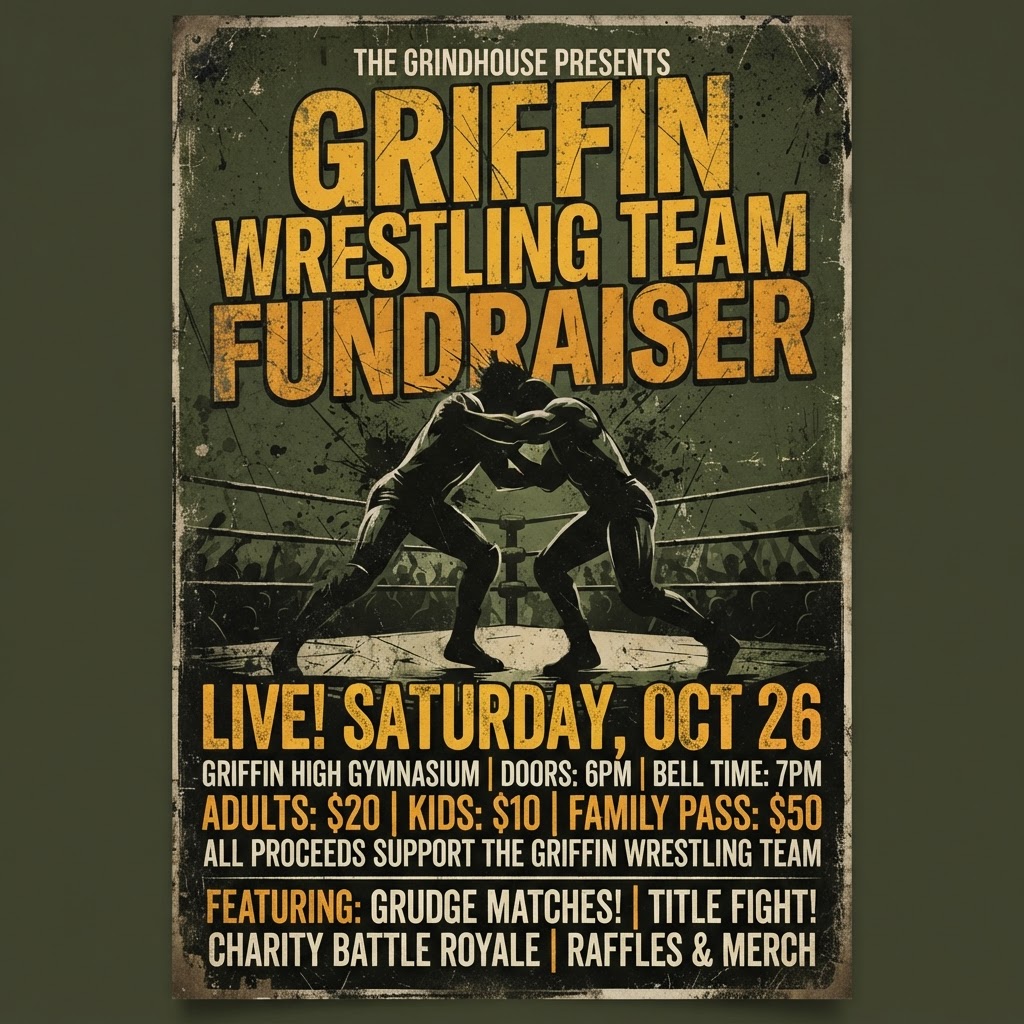 Griffin Wrestling Team Fundraiser