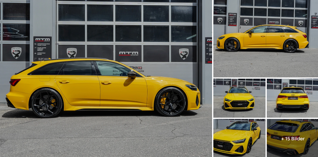 Audi RS6 4.0 V8 TFSI Quattro – Vegas Gelb