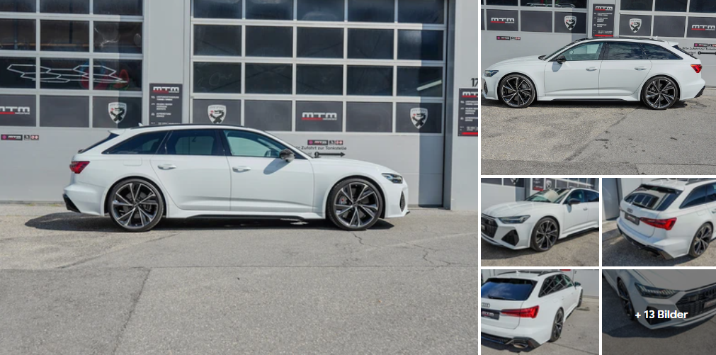 Audi RS6 4.0 V8 TFSI Quattro – MTM Stage 4 1001 PS