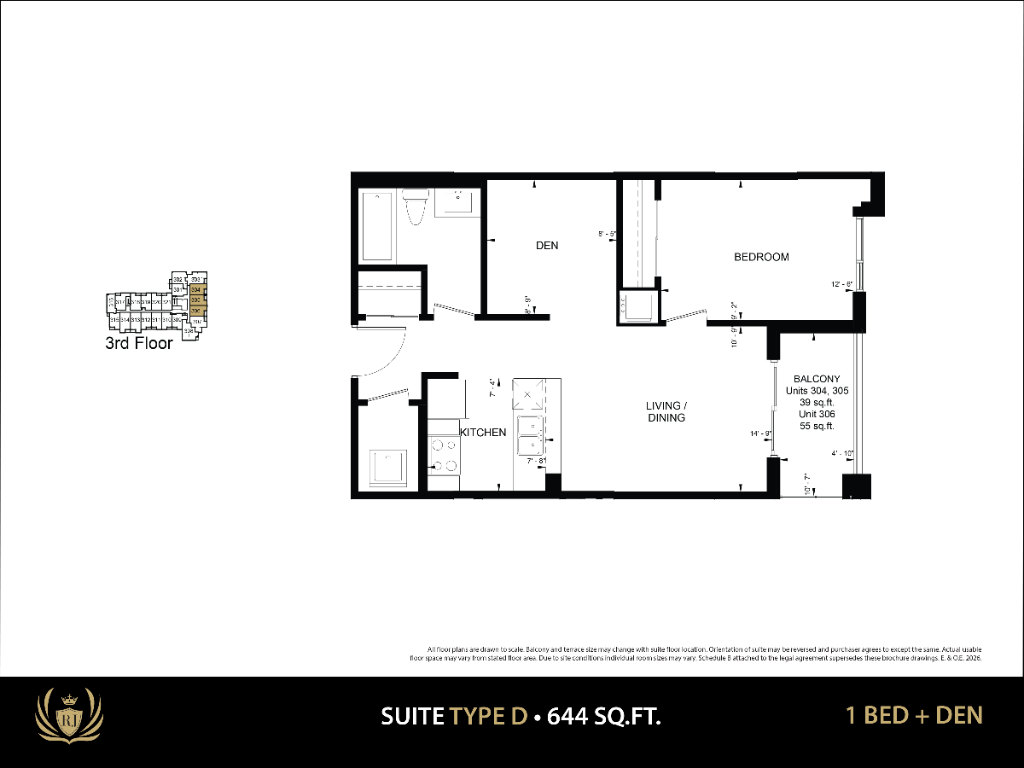 Type D - 3rd Floor