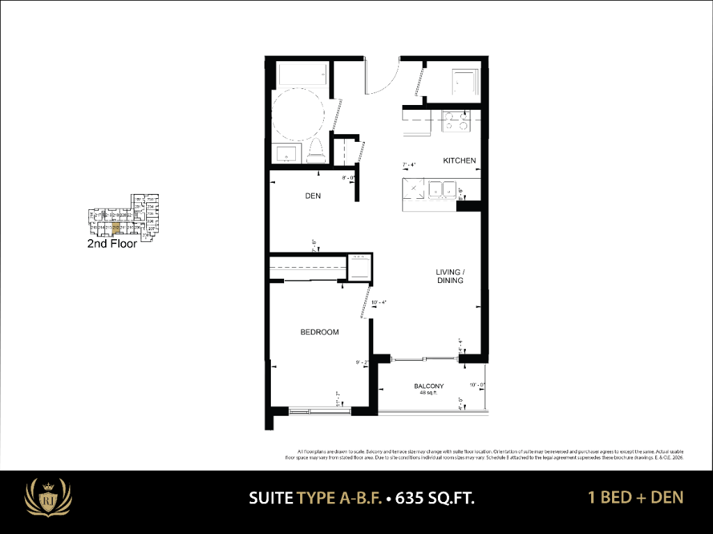 Type A-B.F. - 2nd Floor