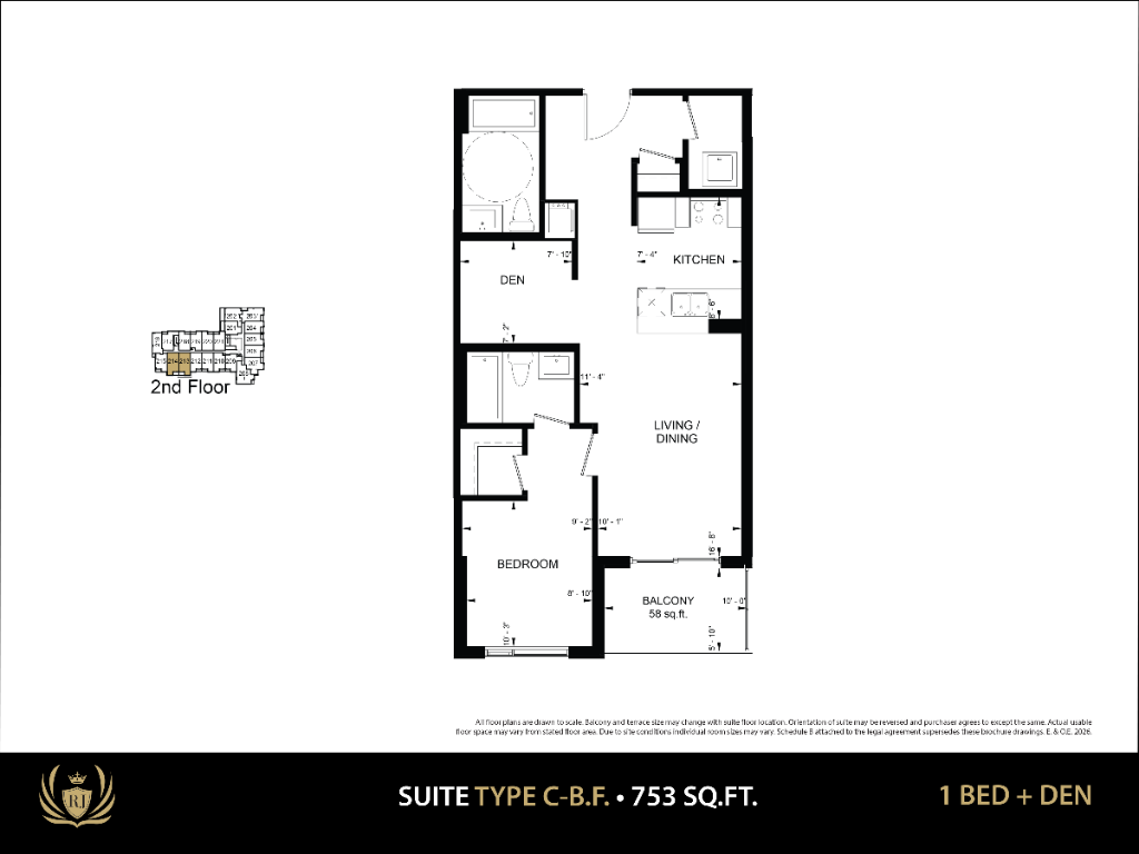 Type C-B.F. - 2nd Floor