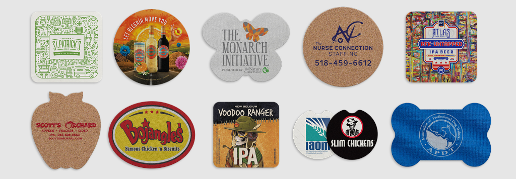 Custom Printed Coasters