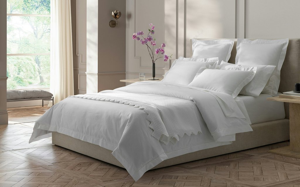 Milano Hemstitch Bed Collection