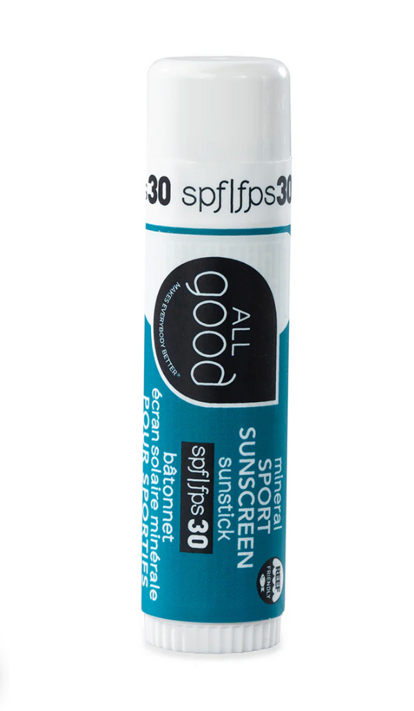 ALL Good Unscented Mineral Sport Sun Stick SPF 30+