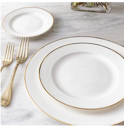 Camellia Gold Dinnerware Collection