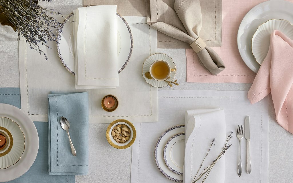 Valentina Hemstitch Placemat (Set of 4)