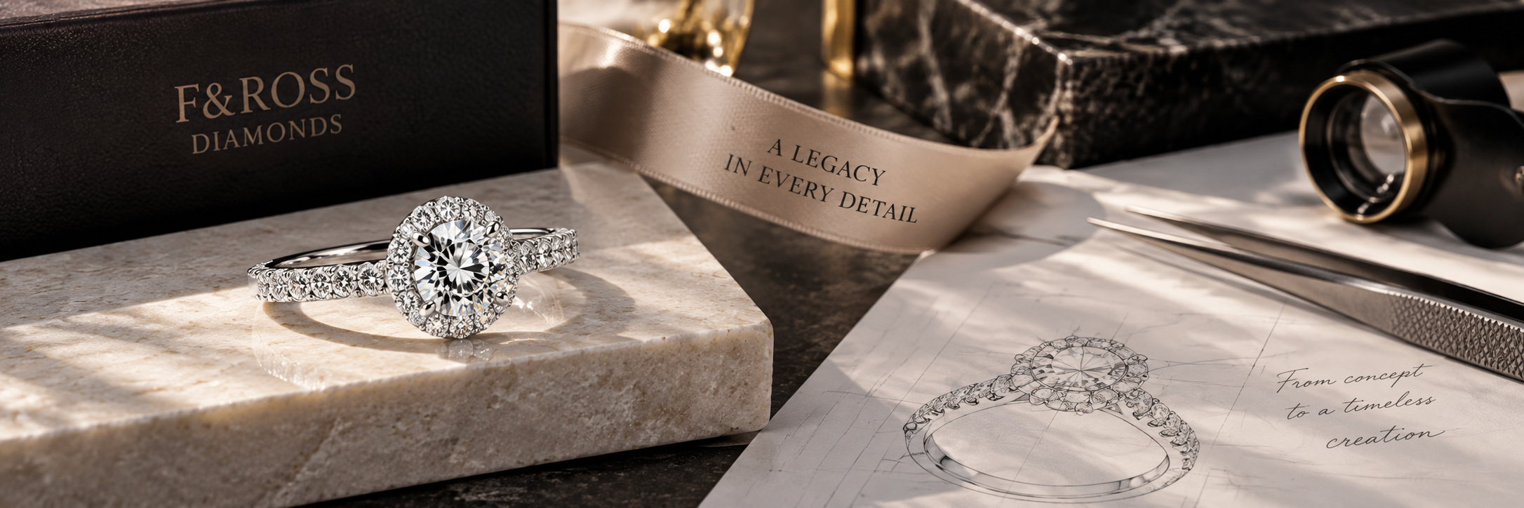 F&Ross bespoke ring design atelier