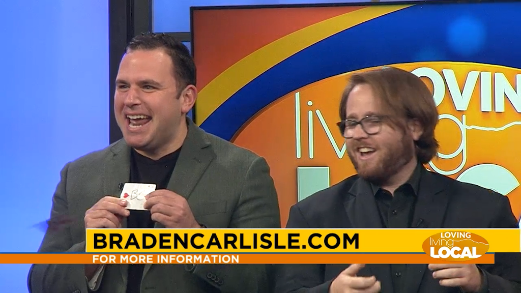Braden Carlisle featured as a guest on Living Local television