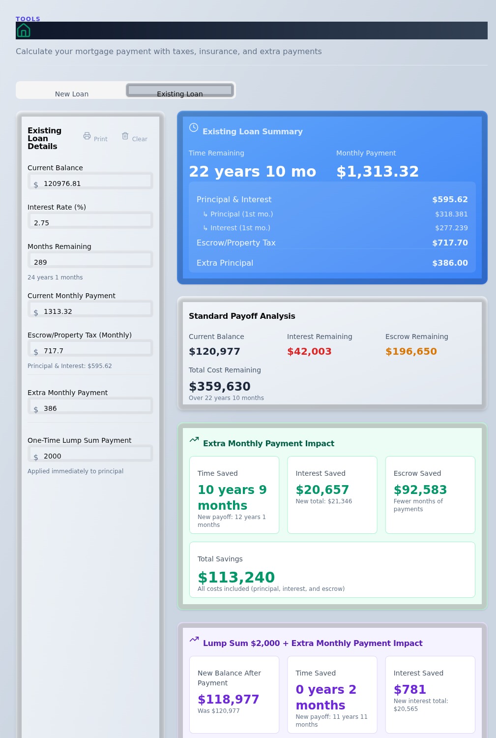 Mortgage Calculator