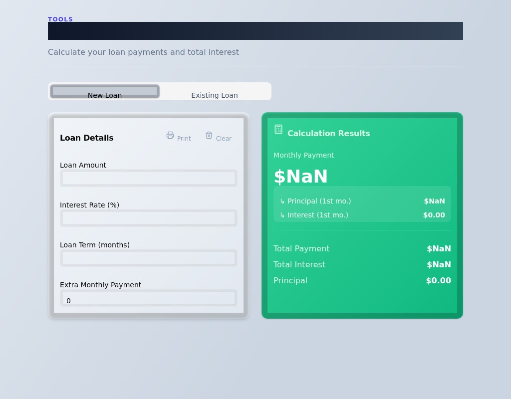 Loan Calculator
