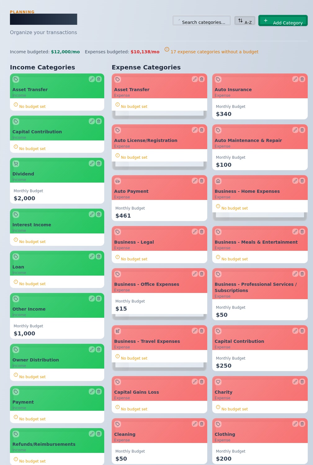 Categories