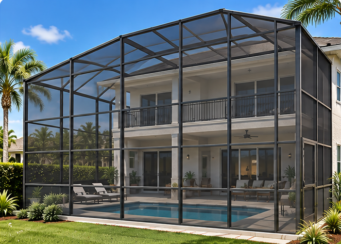 Two-Story Pool