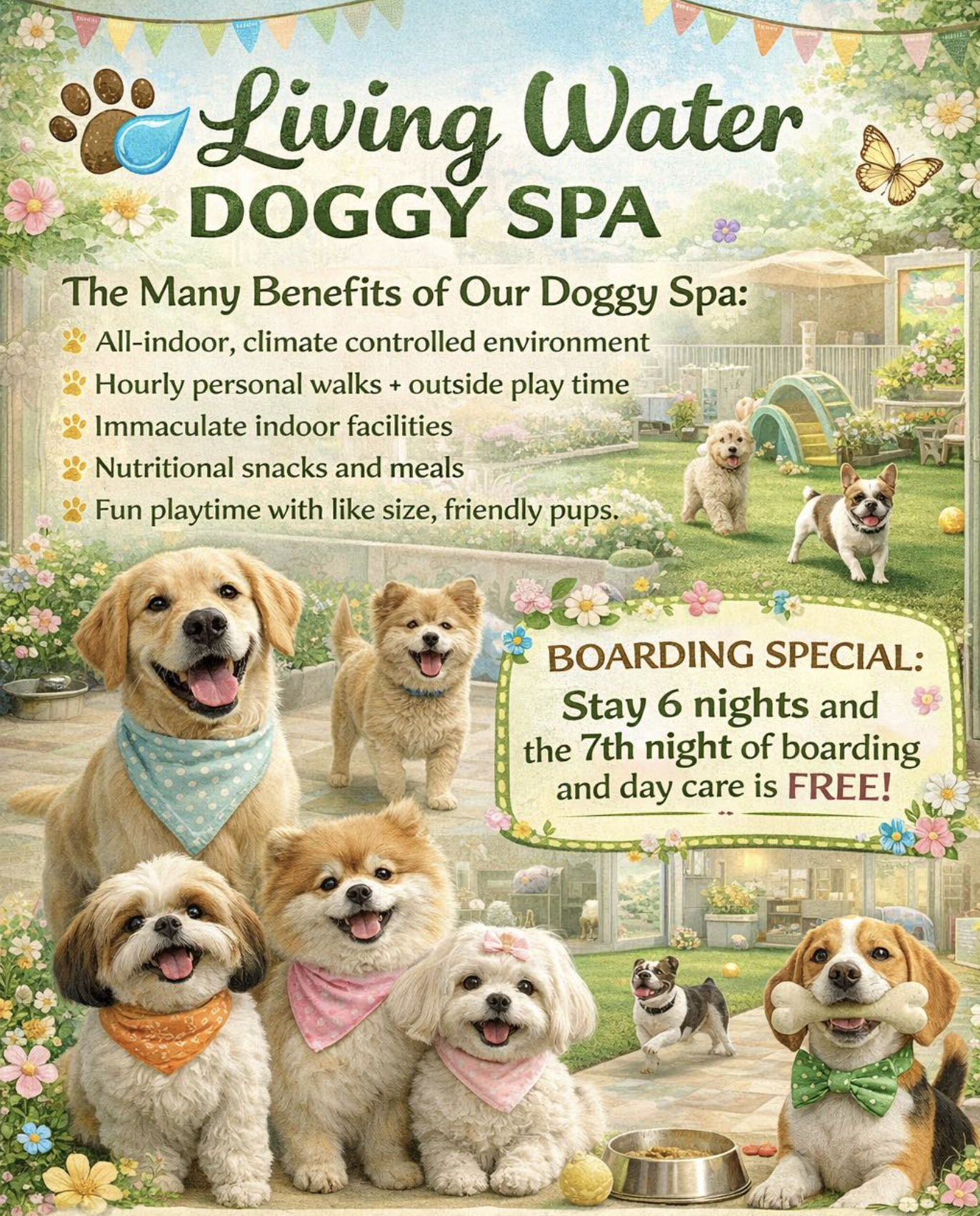 Living Water Doggy Spa