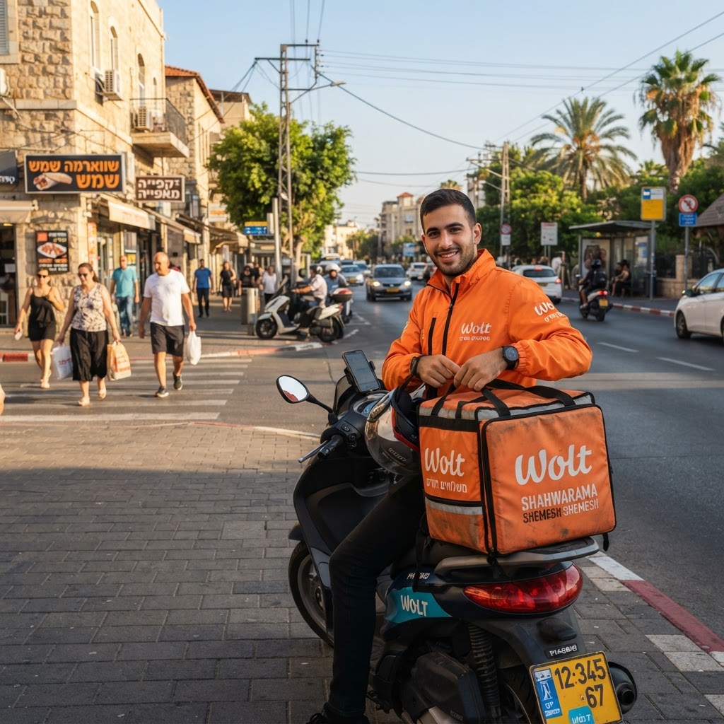 משלוח שווארמה בחדרה — אזורי חלוקה וזמנים