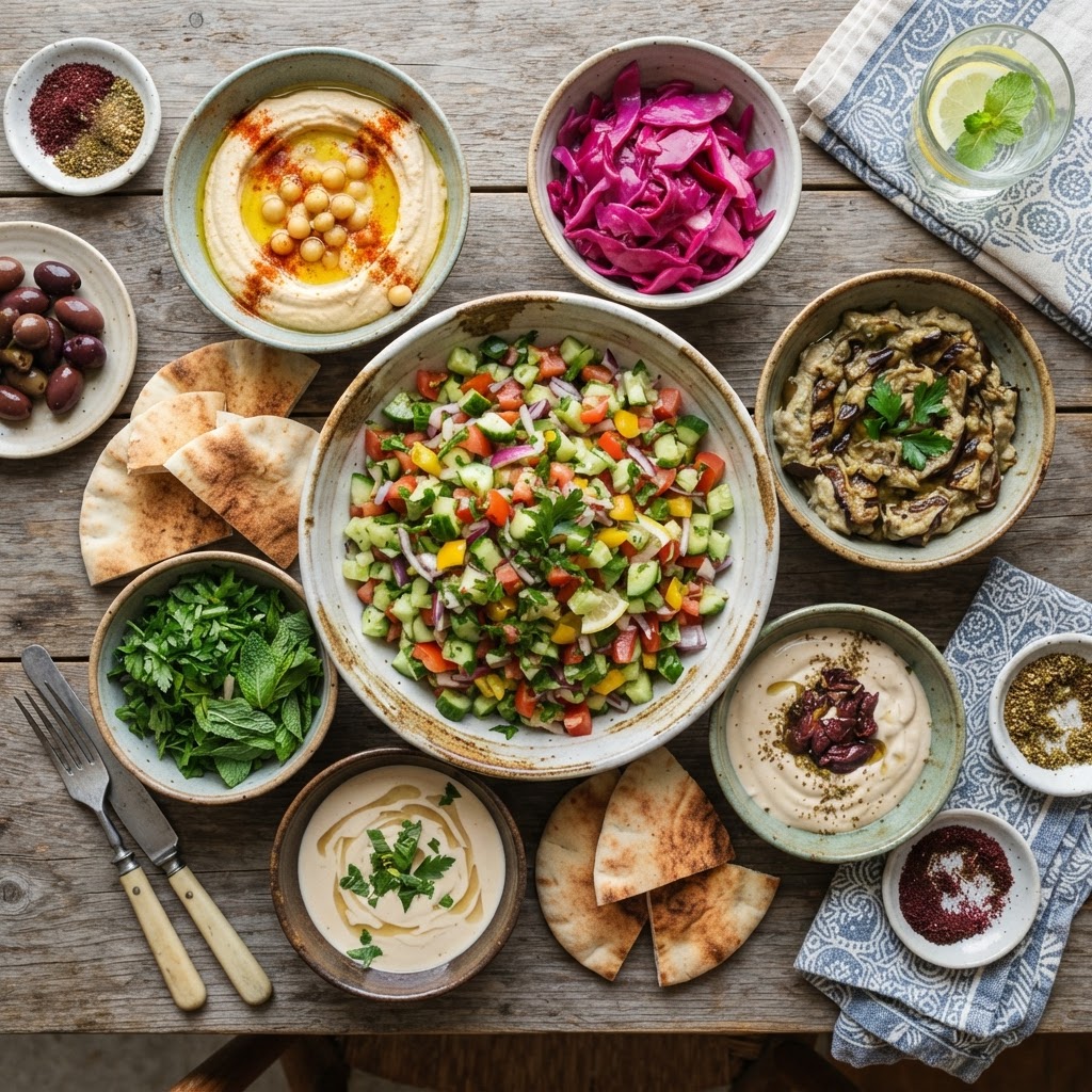 הסלטים שמשלימים שווארמה מושלמת