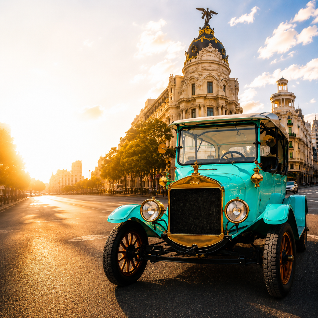 Retro Tour Privado en Madrid · Ford T 1920