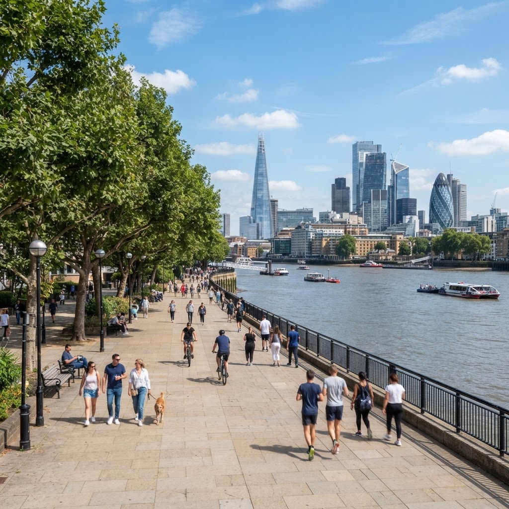 Riverside walks