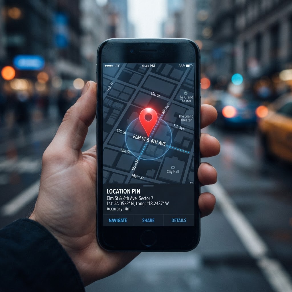 Exact GPS pin