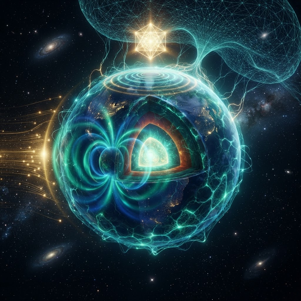 Earth Pulse and the Human Internal Current