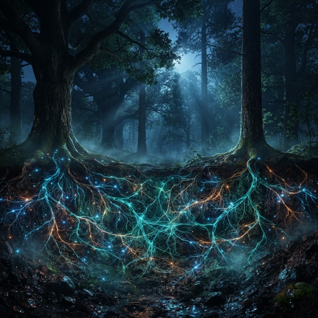 Roots Pulse With Silent Forest Intelligence