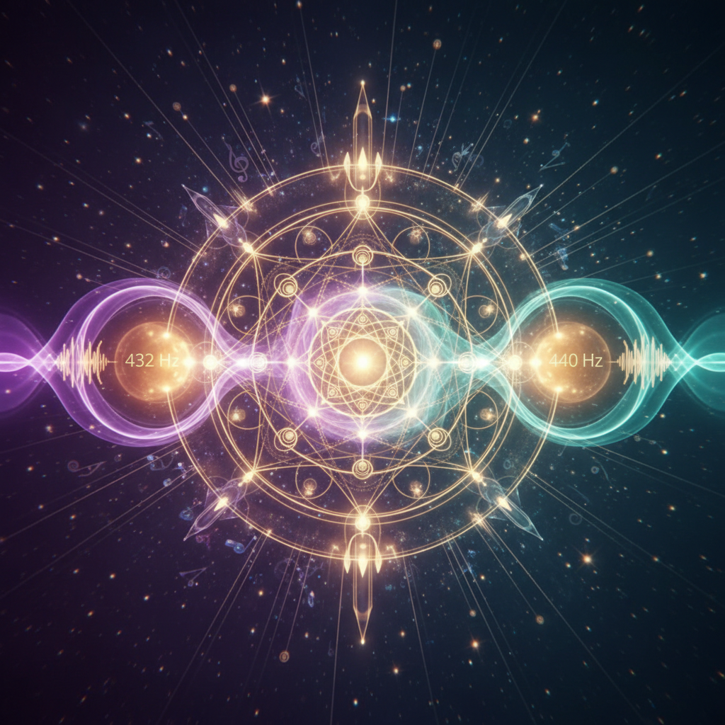 Harmony in Sound: Exploring the Mystical Frequencies of 432 Hz and 440 Hz