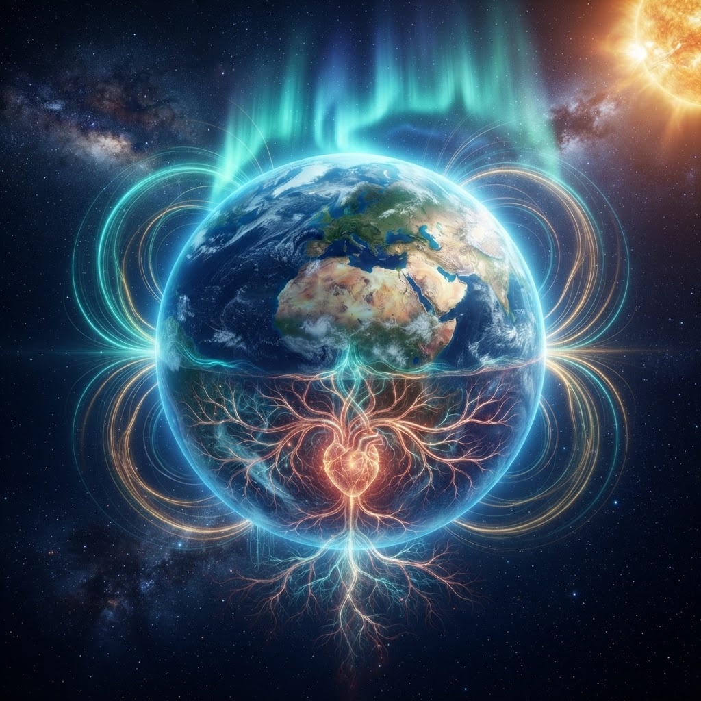 Magnetic Currents Within Our Living Blood