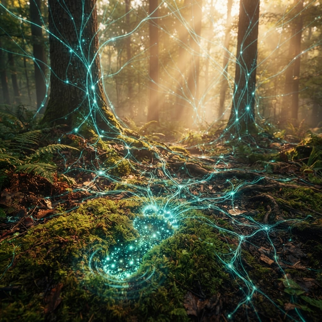Cells of Light in Nature's Embrace