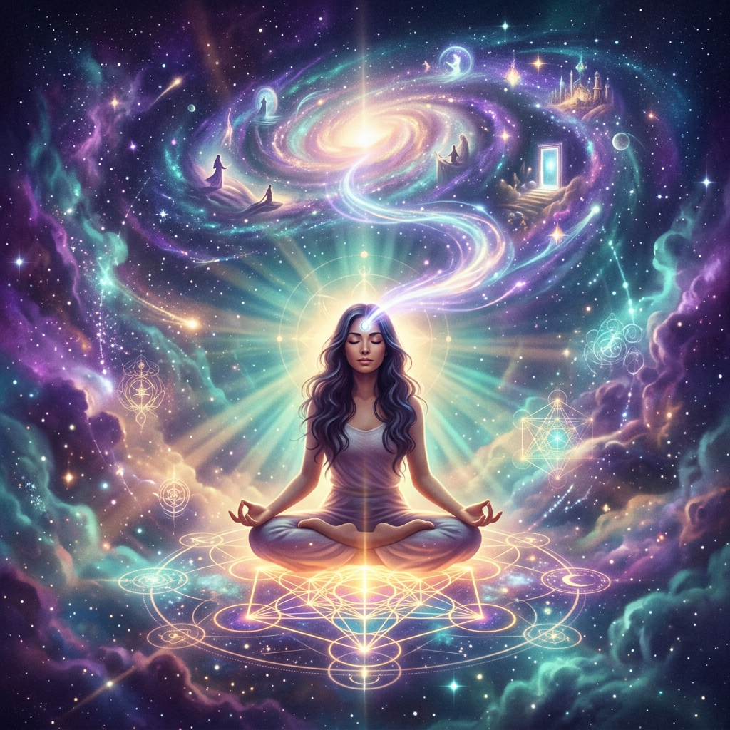 Exploring Theta Brainwaves, REM Sleep, and the Science of Lucid Dreaming: A Cosmic Journey Within