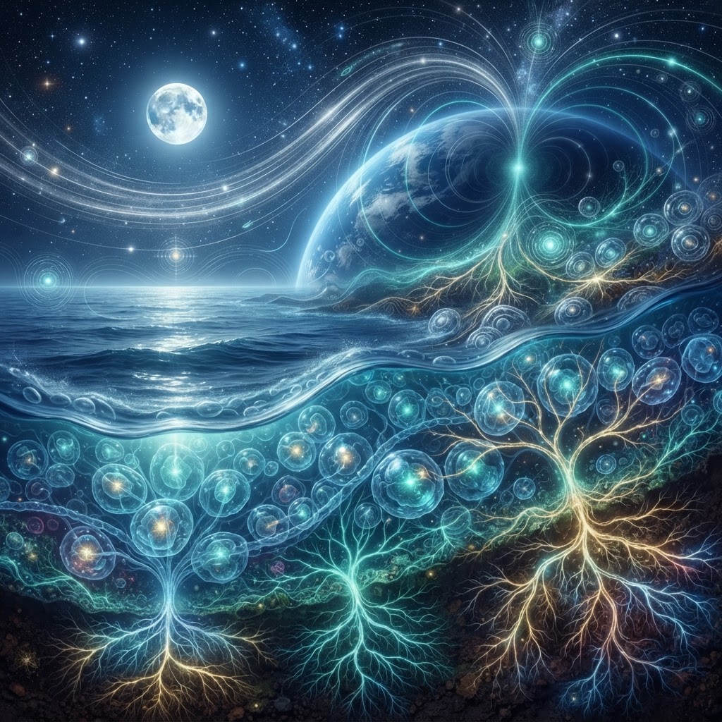 Ocean Rhythms Within Human Cellular Clocks