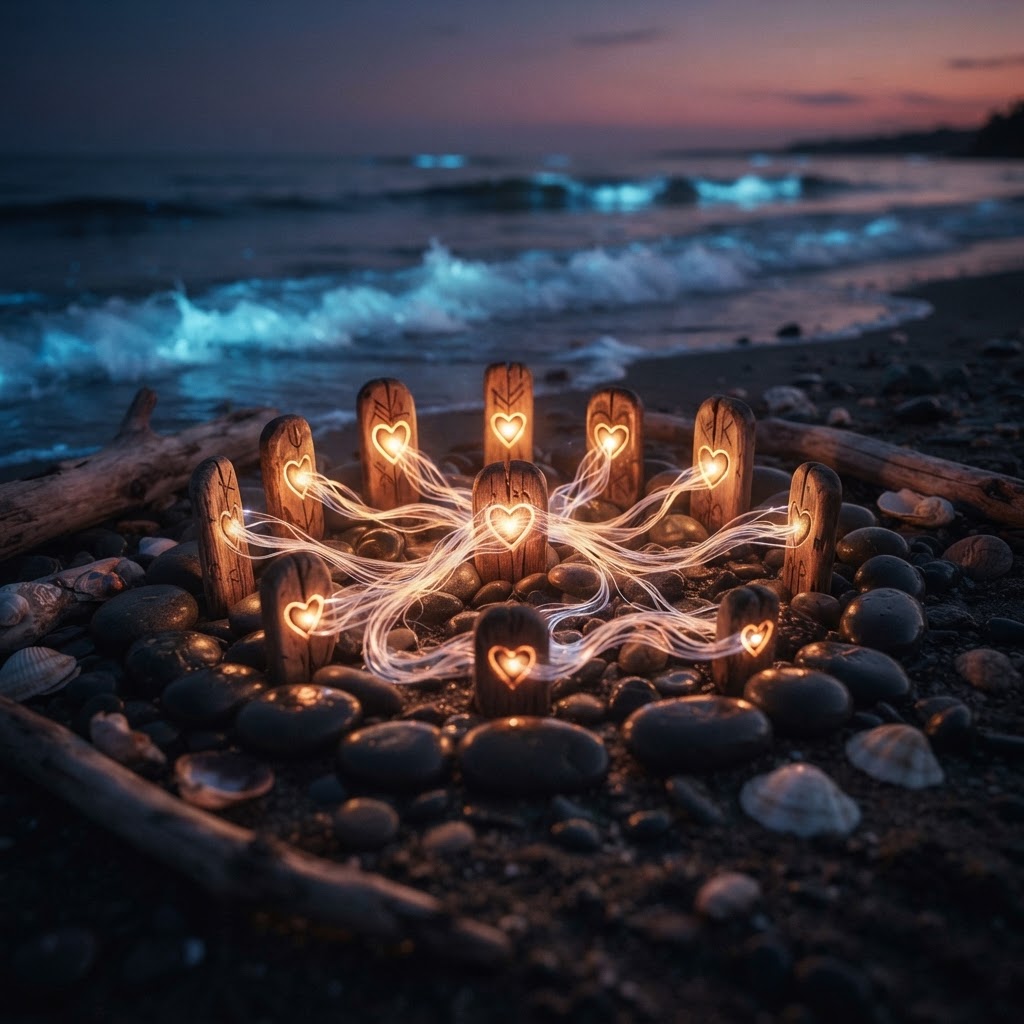 The Gentle Dance of Compassion's Reflection