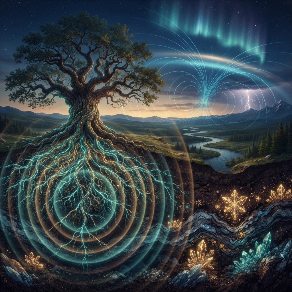 Tuning the Human Core to Earth Resonance