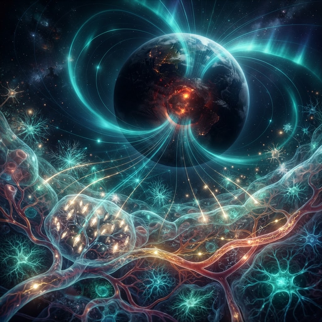 Magnetic Currents Within Our Living Cells