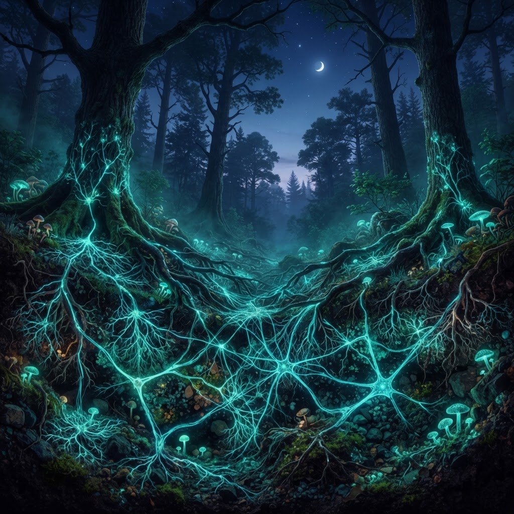 Roots Breathe Information Through The Soil