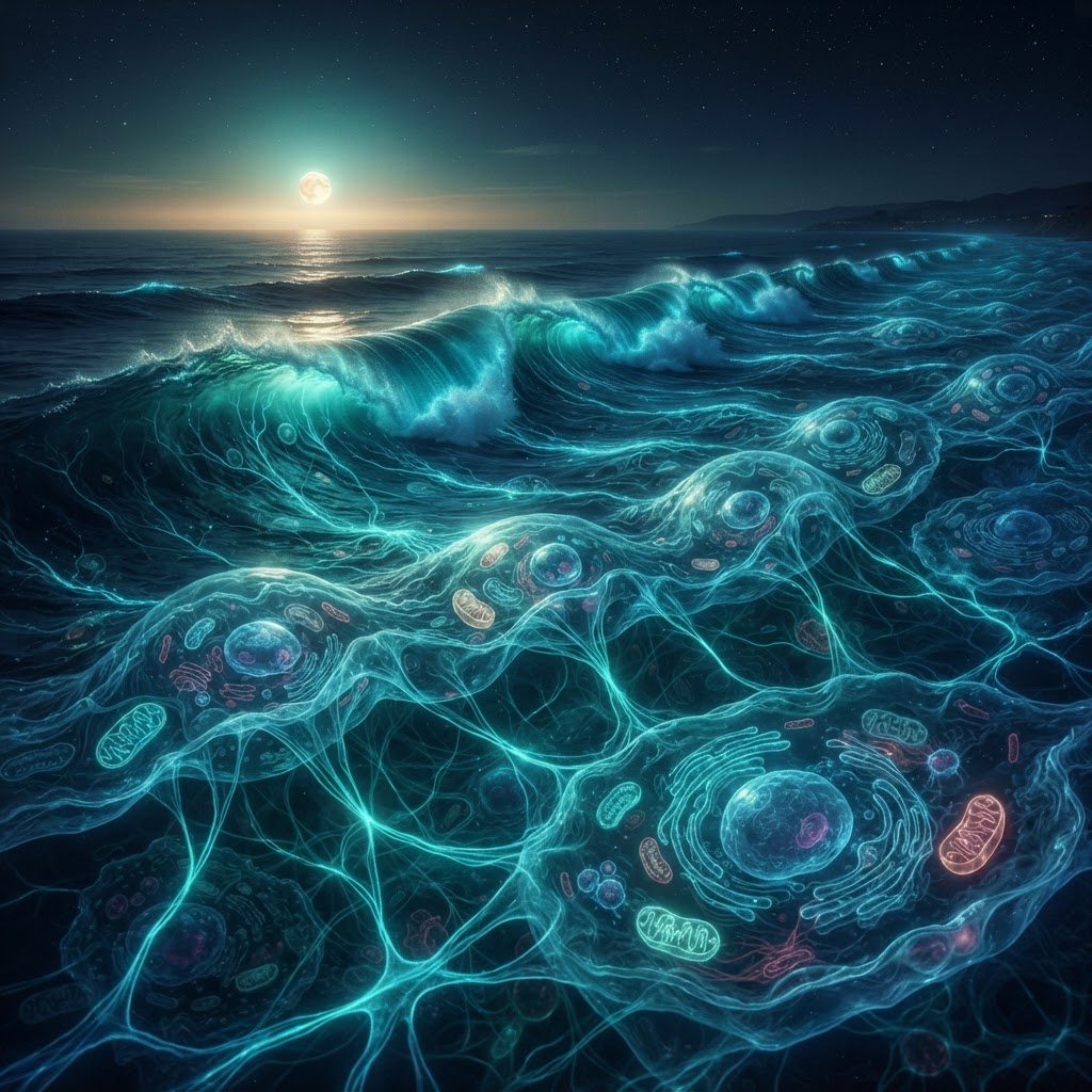 Ocean Rhythms Within Your Biological Cells