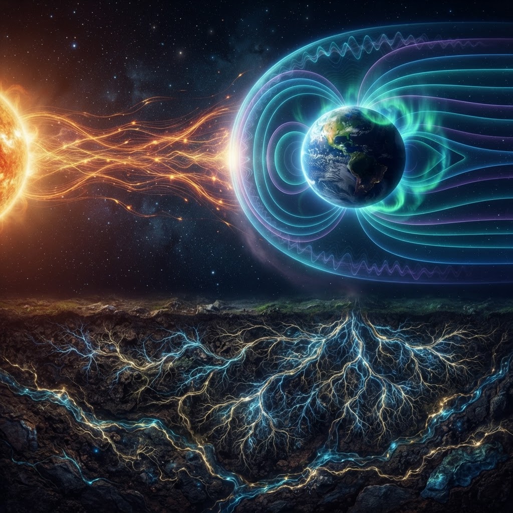 Solar Wind and the Human Body
