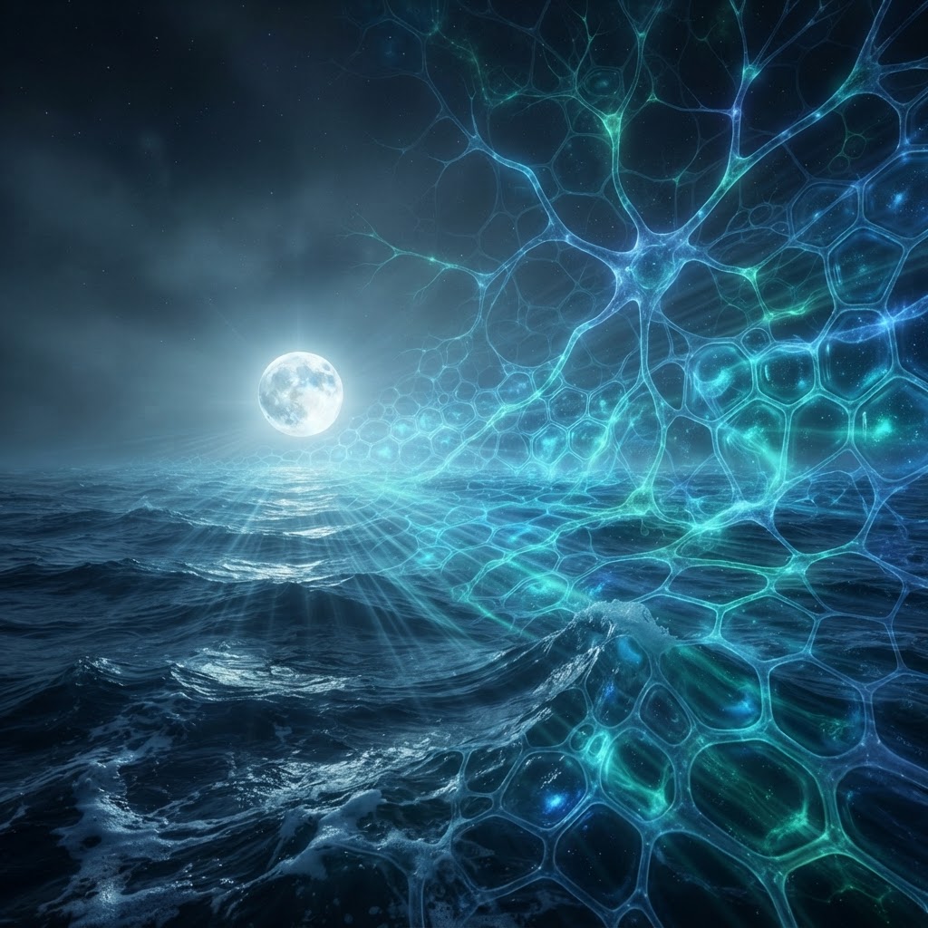 Ocean Rhythms Within The Human Cell