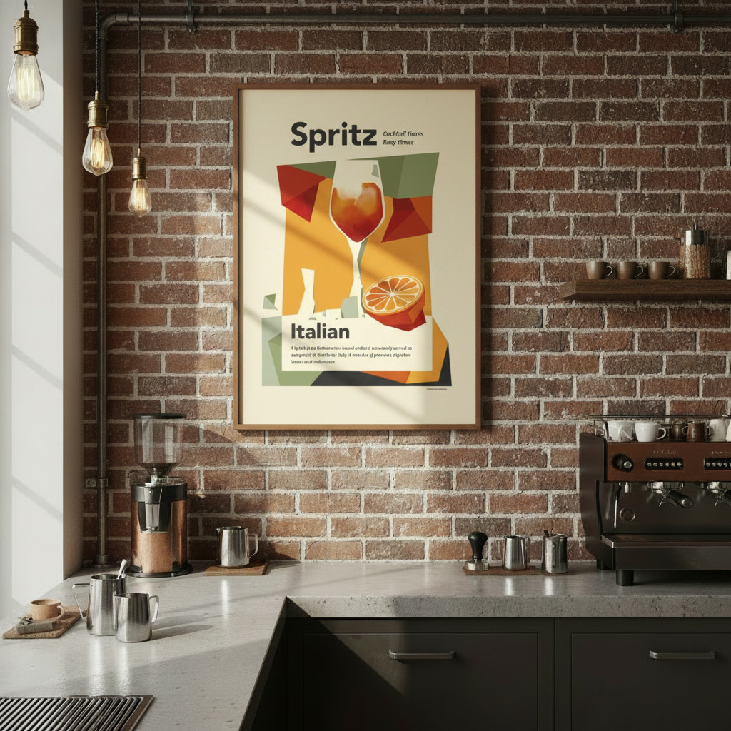 Coffee Counter (Near Espresso Machine) · Soft Industrial