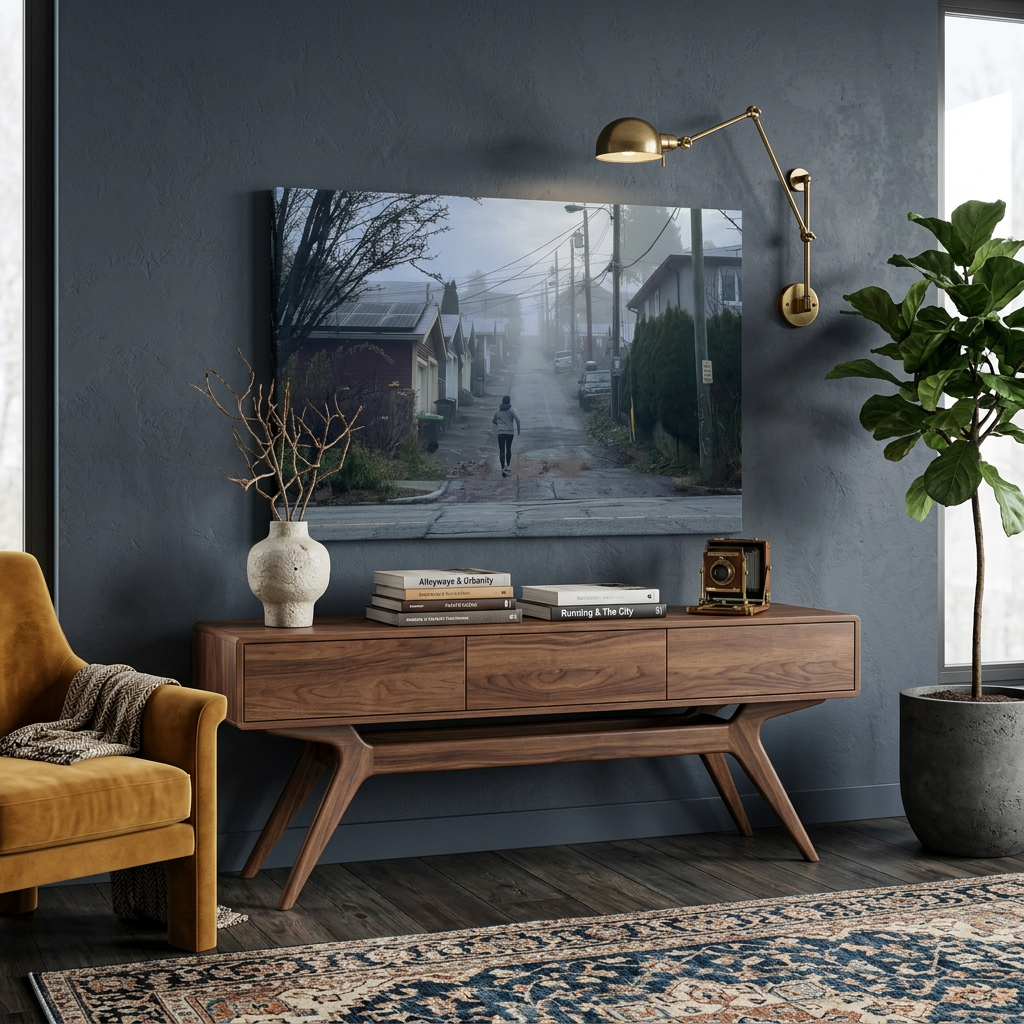 Entryway Console Table · Industrial Chic