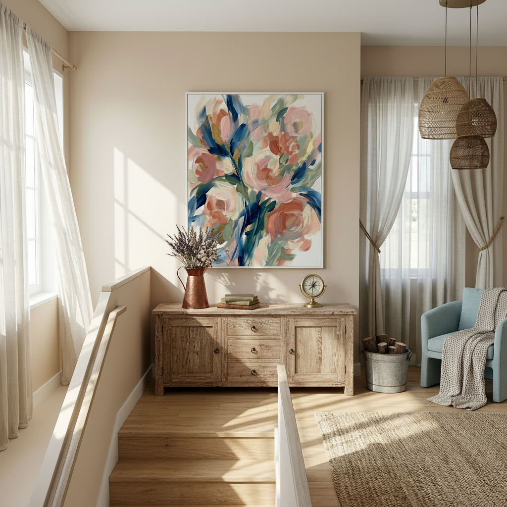 staircase landing · coastal