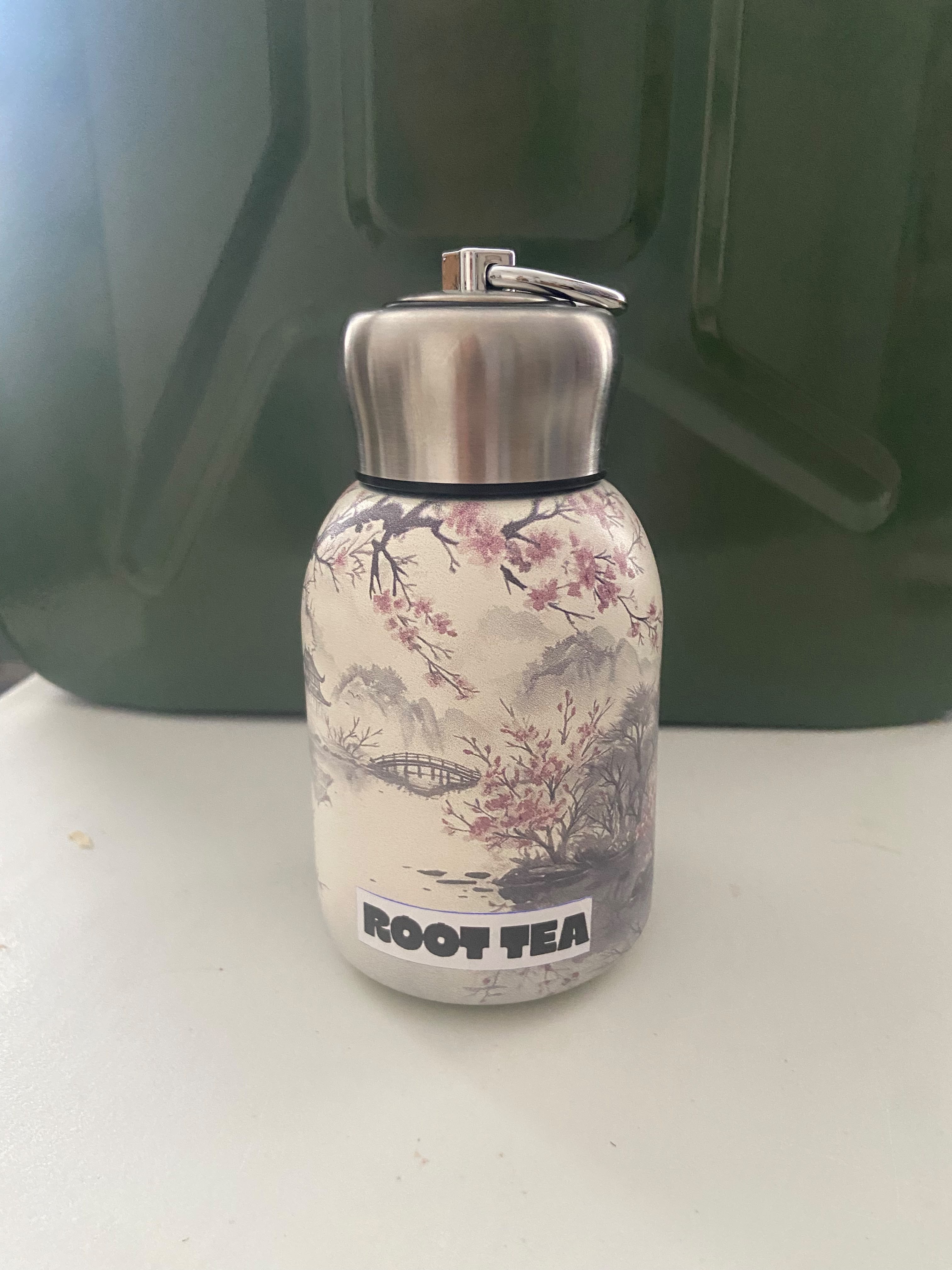 Cherry Blossom Retreat Mini Flask