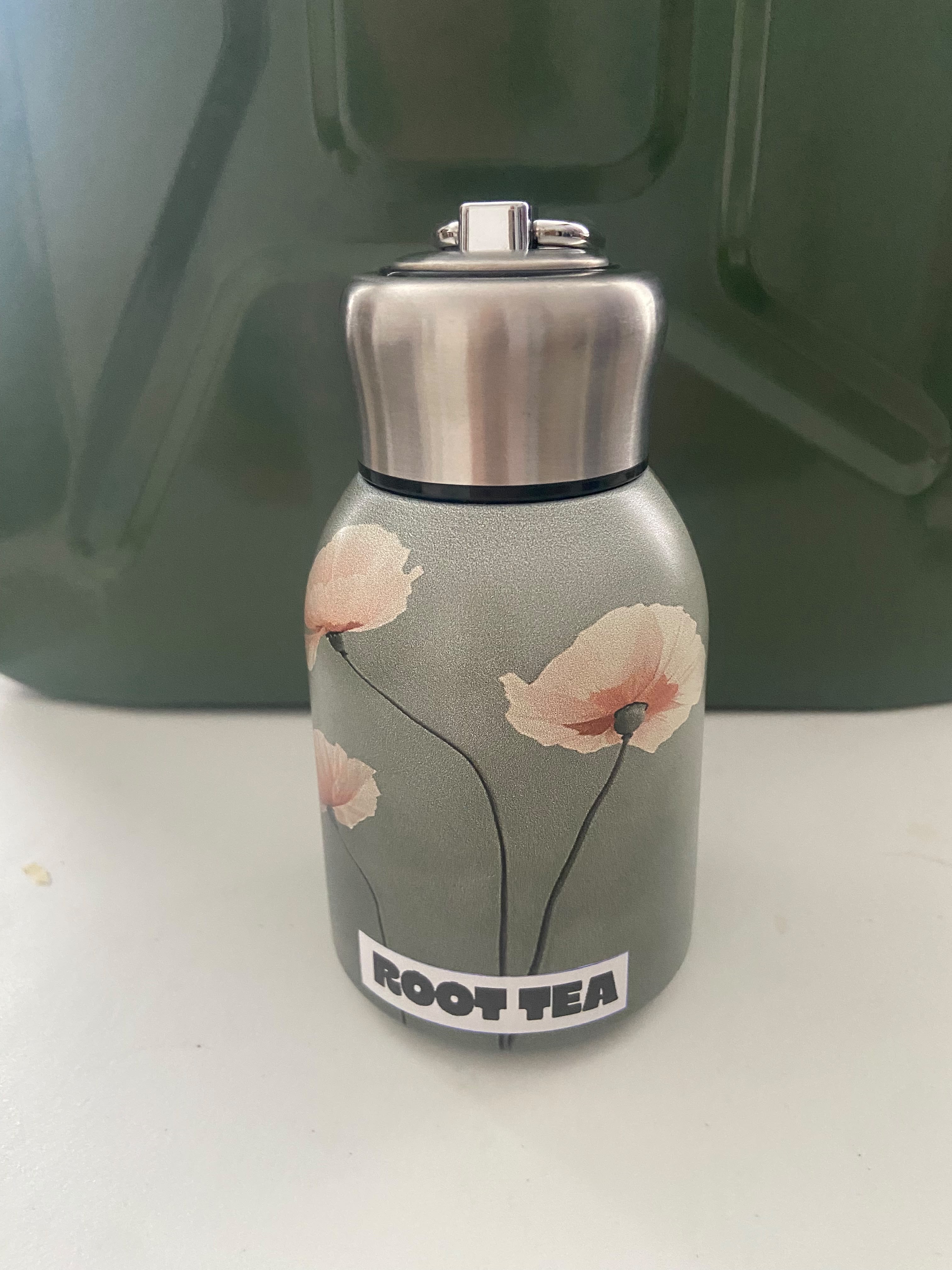 Blush Poppy Mini Flask