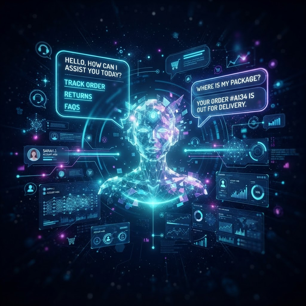 Website com IA Integrada — chatbot com IA e atendimento automatizado