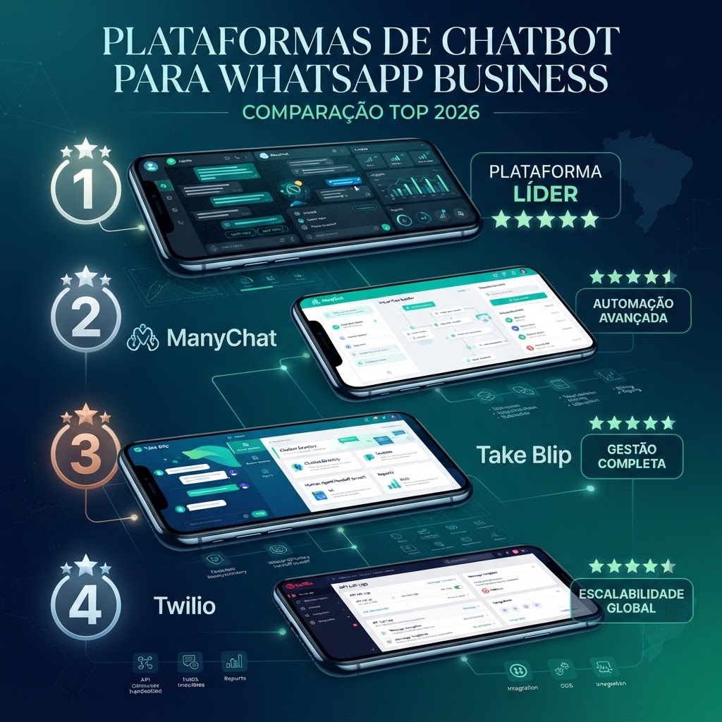 Melhores Chatbots para WhatsApp Business em 2026: Ranking e Comparativo — Blog Inteligência Artificial para Empresas