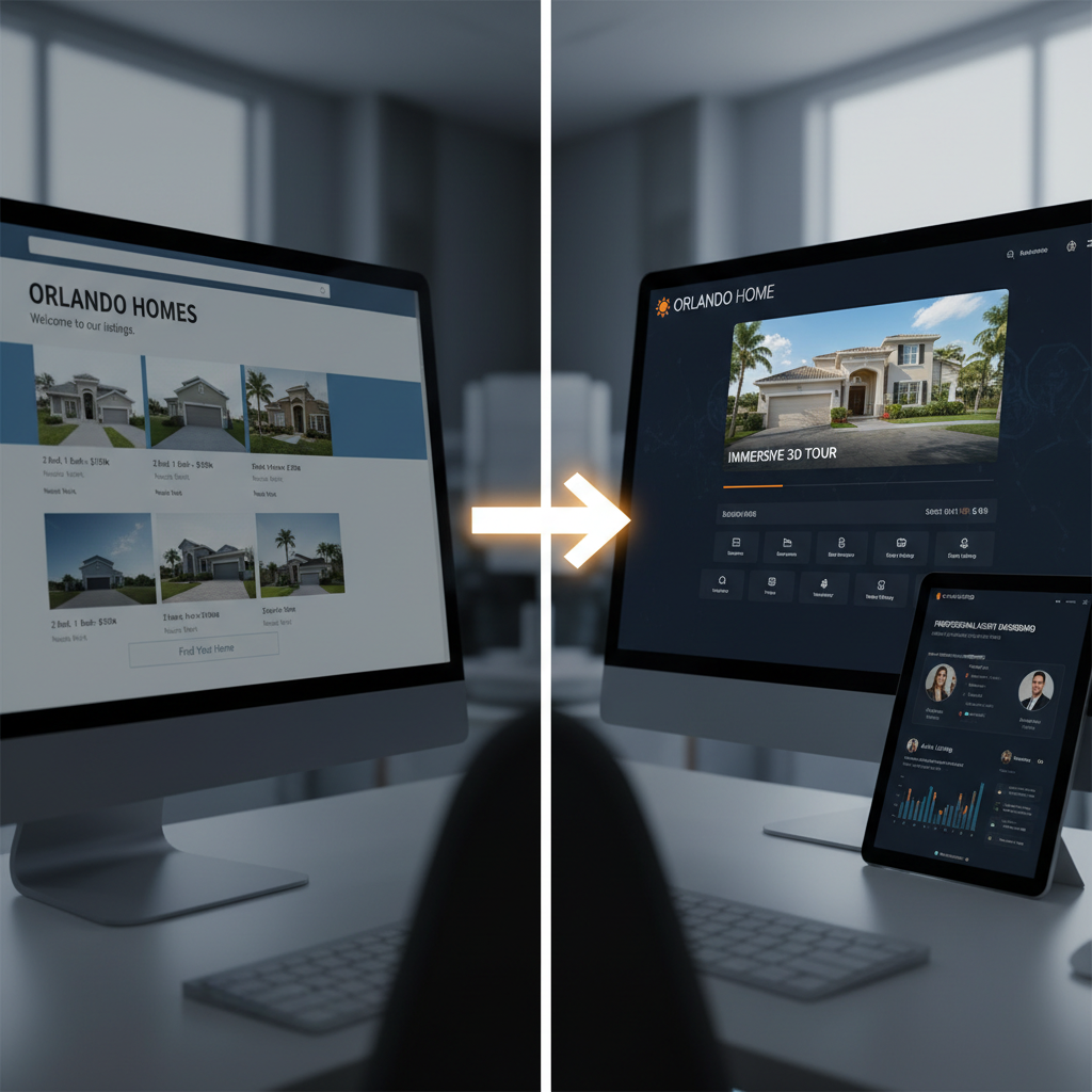 Antes da implementação de IA — Orlando Home (Imobiliário)