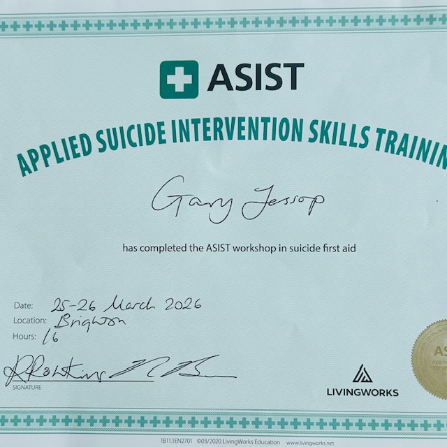 ASIST - Applied Suicide Intervention Skills Training Certificate