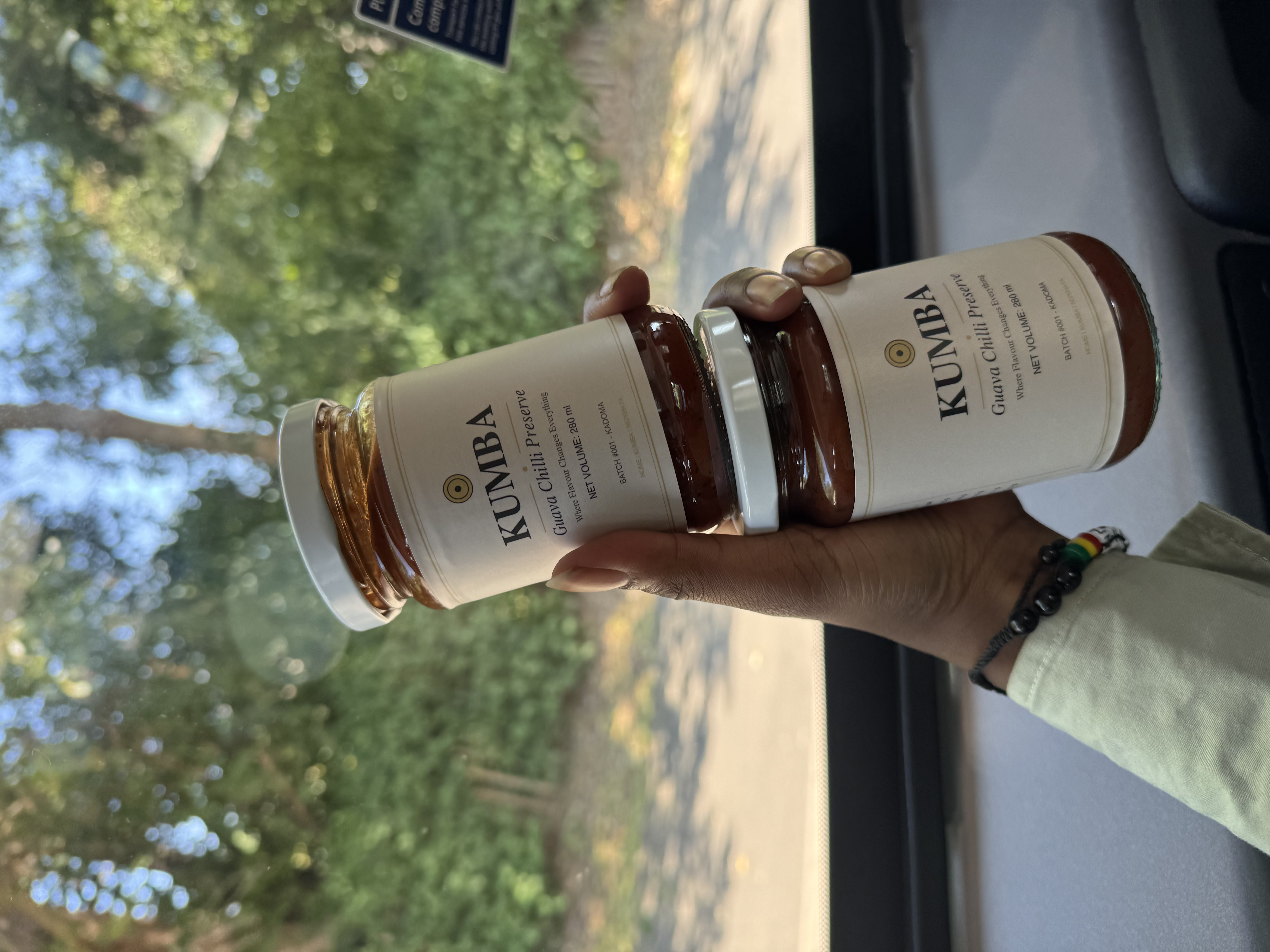 Kumba Guava Chilli Preserve jar