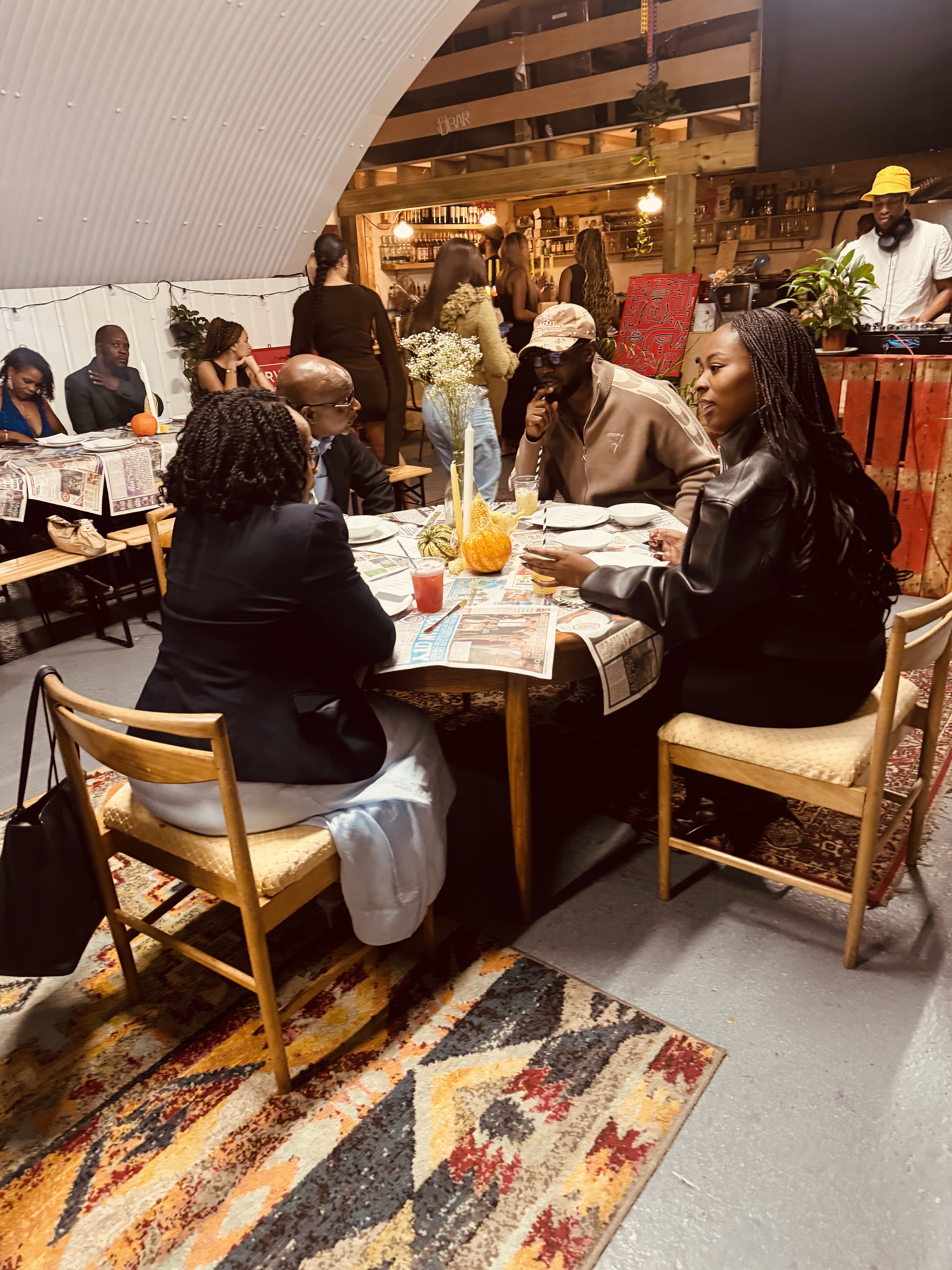 Guests at the table